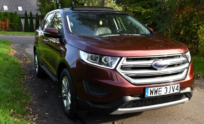 Ford EDGE cena 71800 przebieg: 80000, rok produkcji 2015 z Bytom małe 596